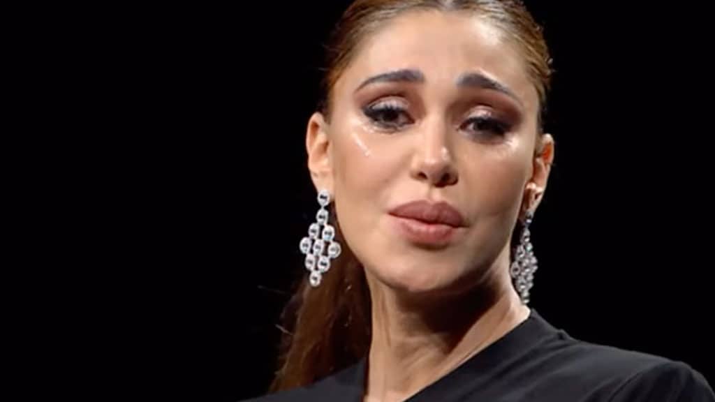 Belen Rodriguez: anniversario con Antonino Spinalbese