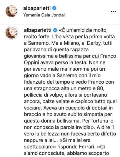 alba parietti paola ferrari