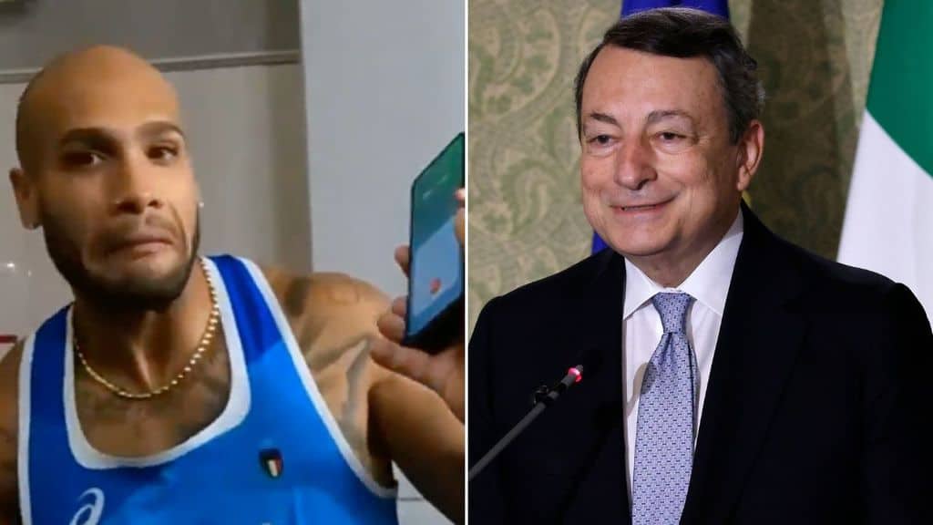 marcell jacobs telefonata draghi