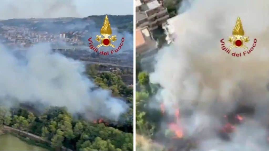 Pescara: incendi dolosi