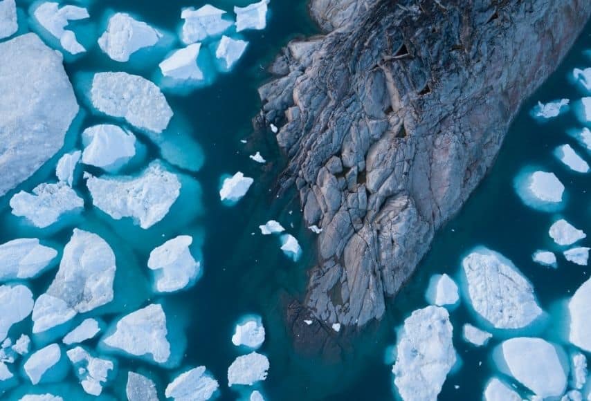 scioglimento ghiacciai in groenlandia