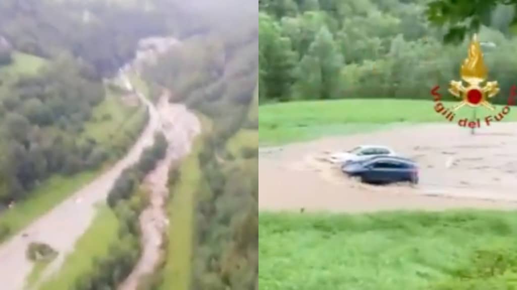 vigili del fuoco maltempo nord italia