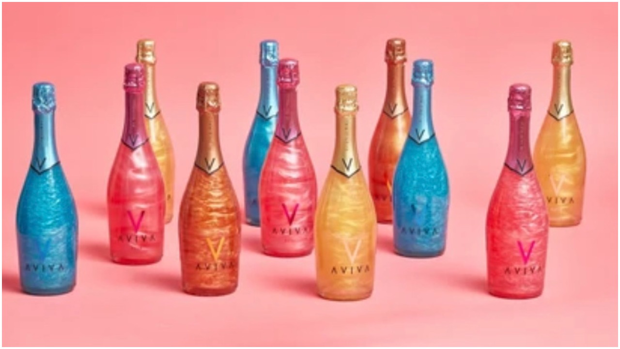 Aviva Wines bollicine colorate