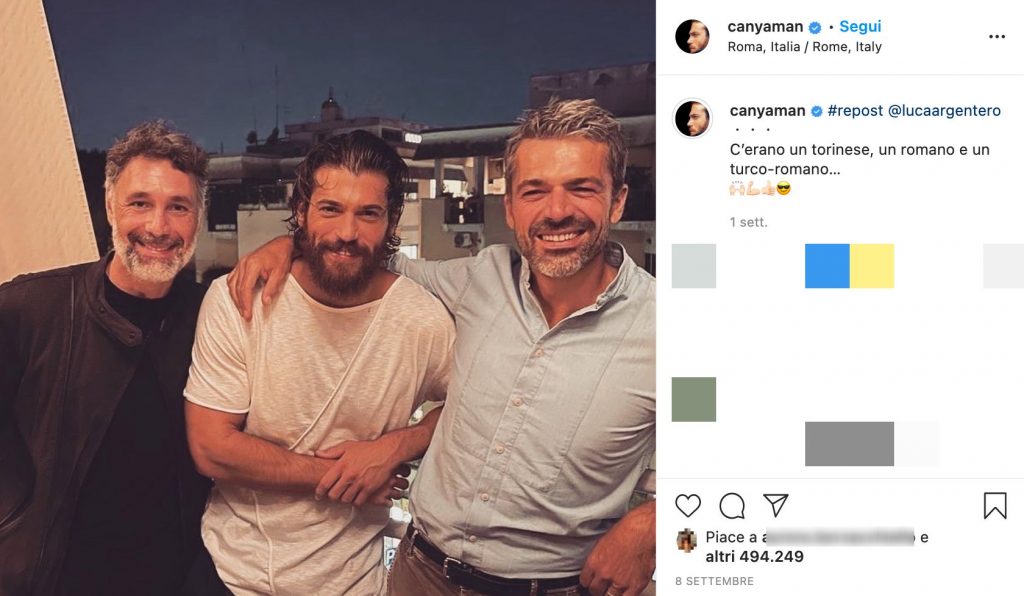 Post di Can Yaman