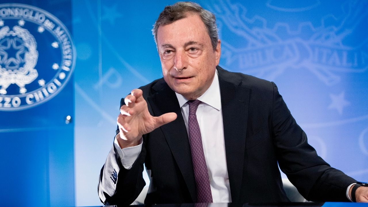 IL Presidente del Consiglio Draghi ha parlato dell'obbligo vaccinale