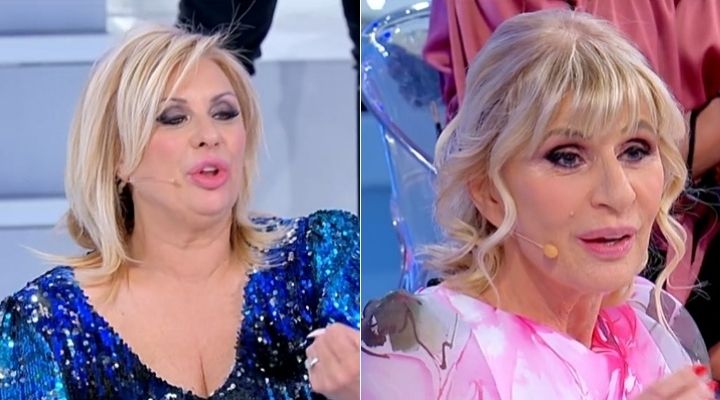 Gemma Galgani e Tina Cipollari litigano