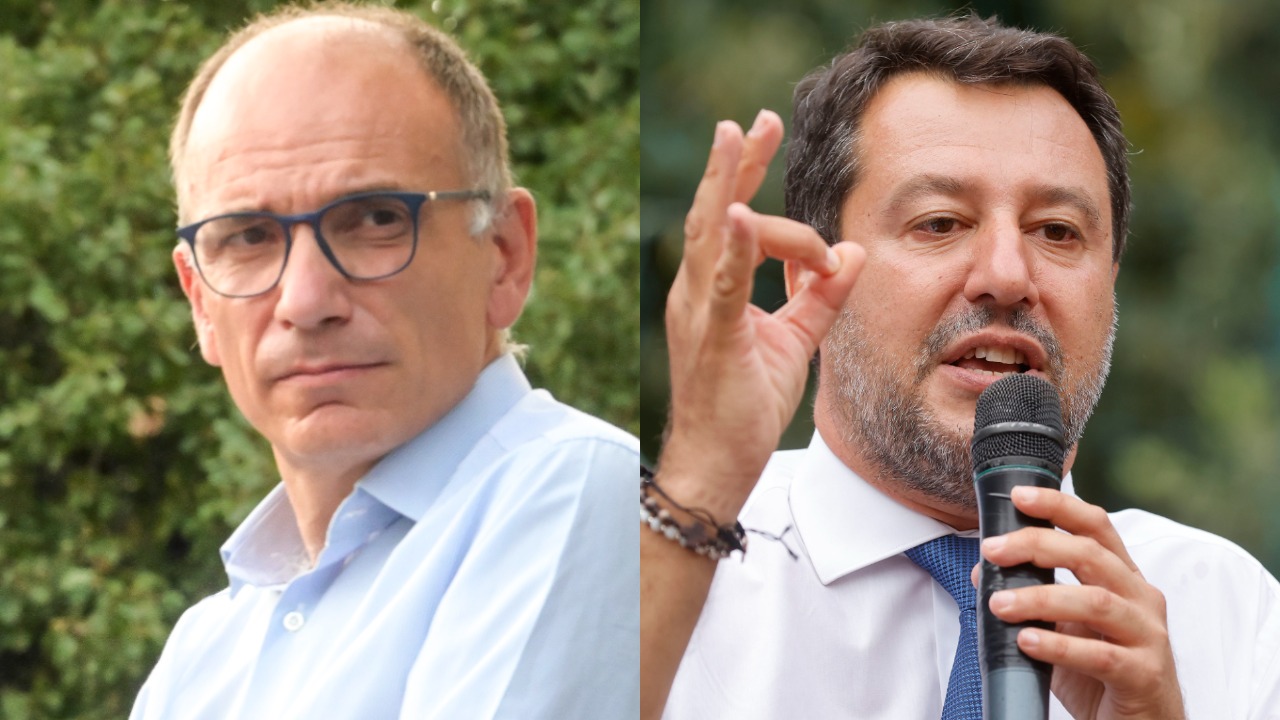 letta e salvini