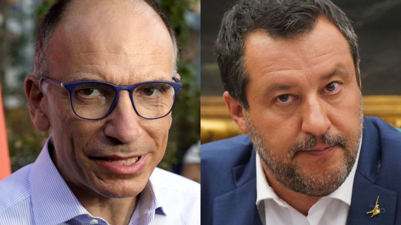 letta e salvini