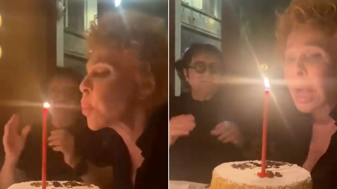 Ornella Vanoni soffia sulla candelina, ma non si spegne: il video dalla festa di compleanno con Renato Zero