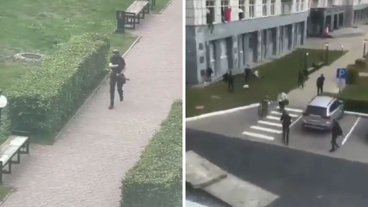 Sparatoria in una universita in Russia