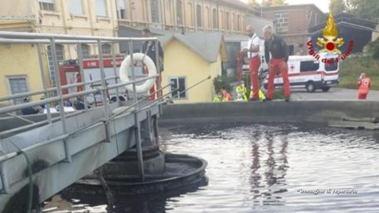 14enne muore cadendo nella vasca di depurazione