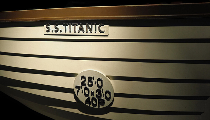Titanic scialuppa