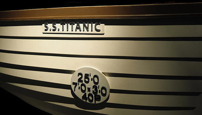 Titanic scialuppa