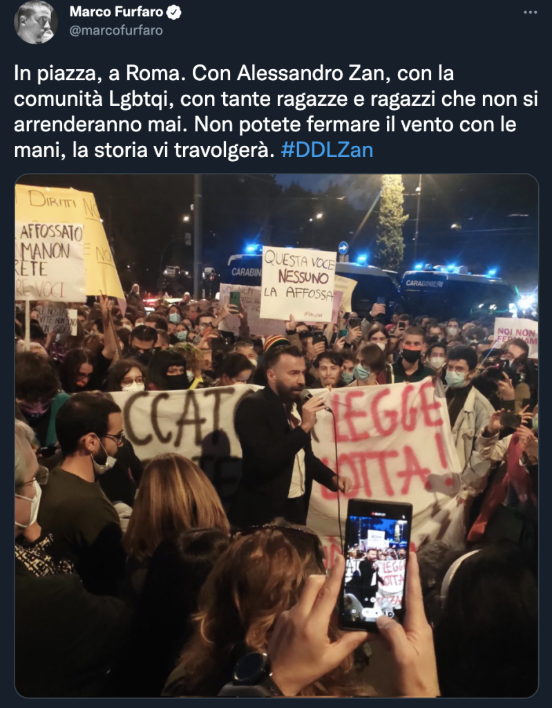 Tweet di Marco Fuffaro