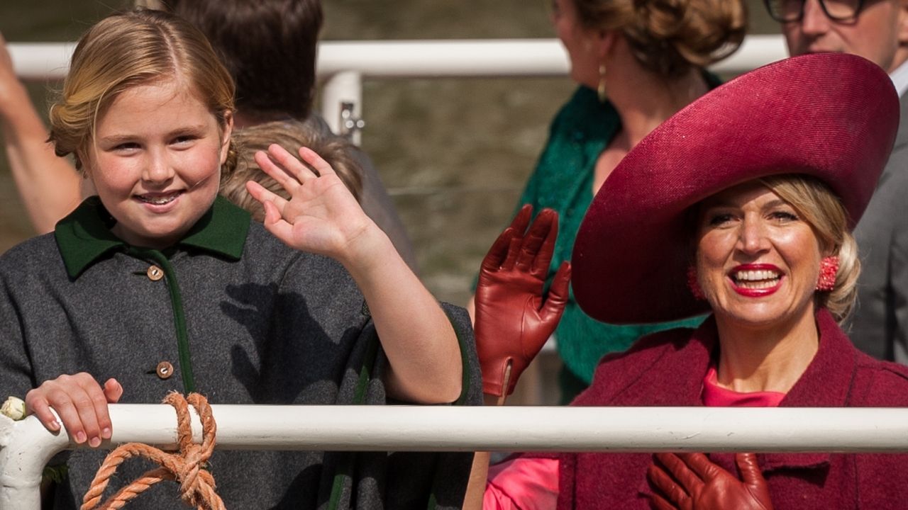 principessa amalia di olanda, erede al trono