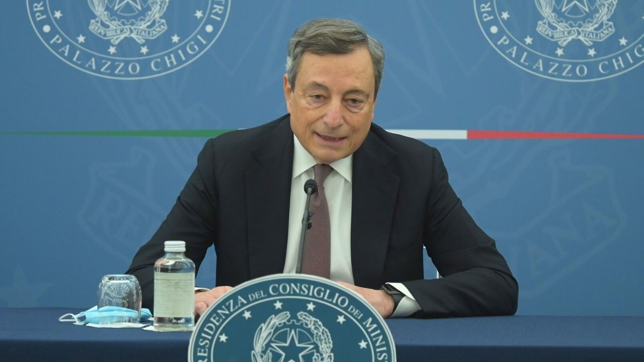 draghi conferenza stampa manovra