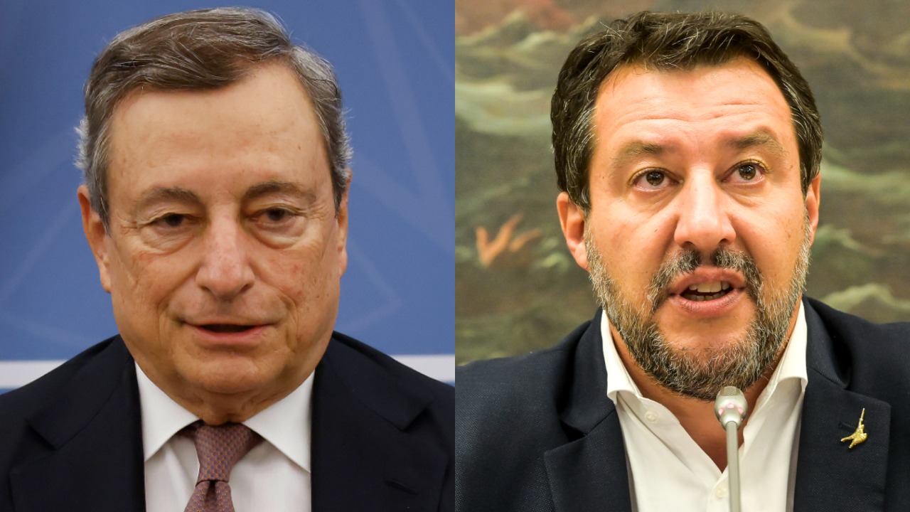 draghi e salvini