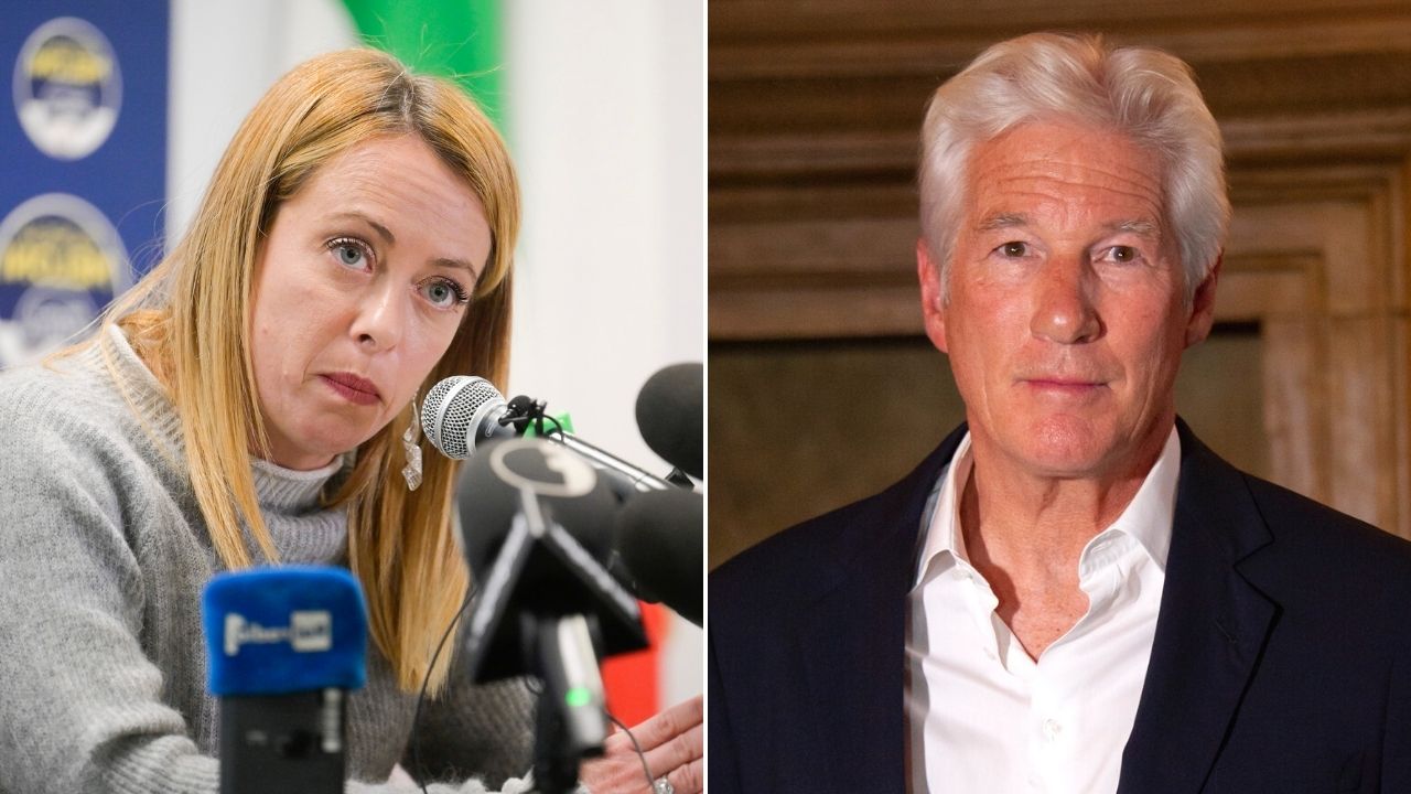 giorgia meloni e richard gere