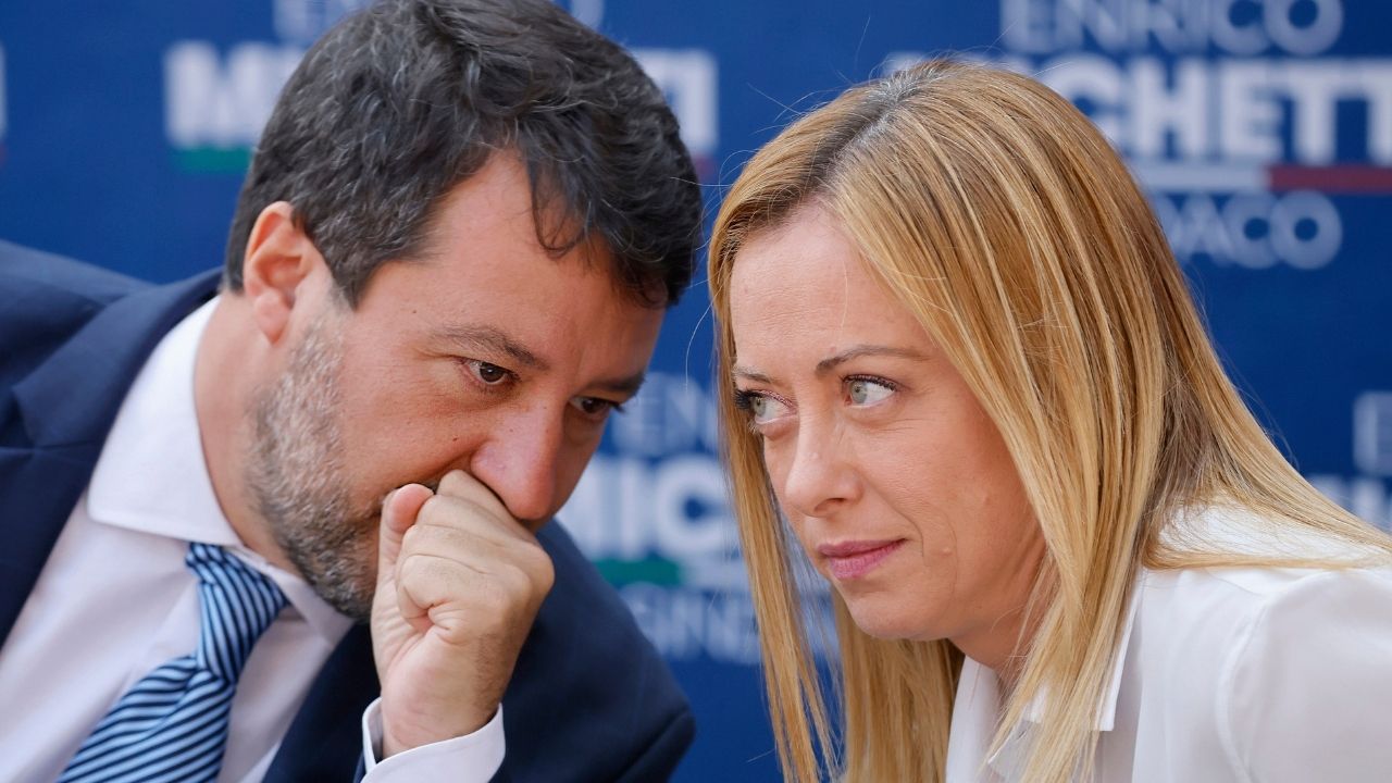 roberto jonghi lavarini inguaia salvini e la meloni