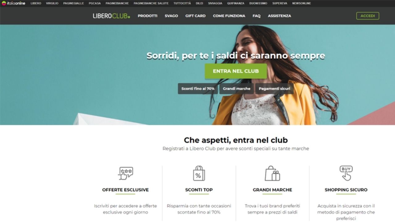 Italiaonline inaugura Libero Club: Il primo Marketplace dell’azienda, ricco di offerte esclusive