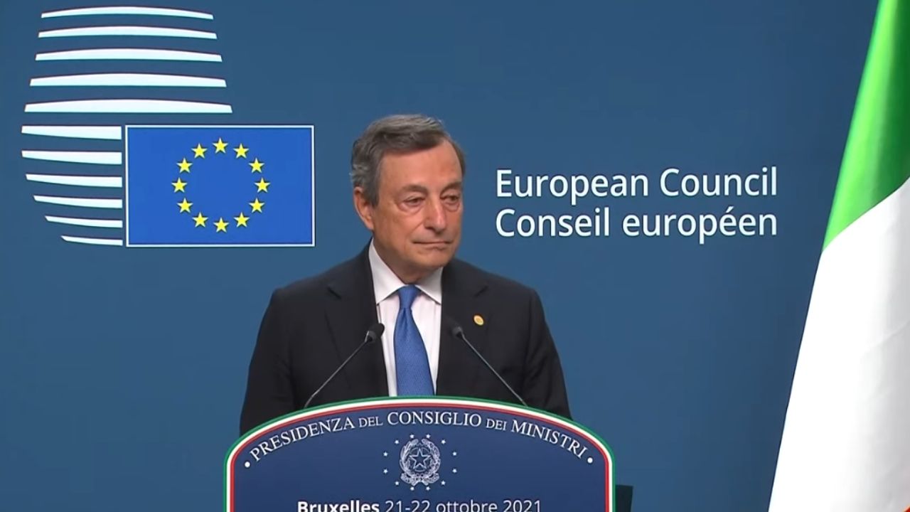 Mario Draghi consiglio europeo