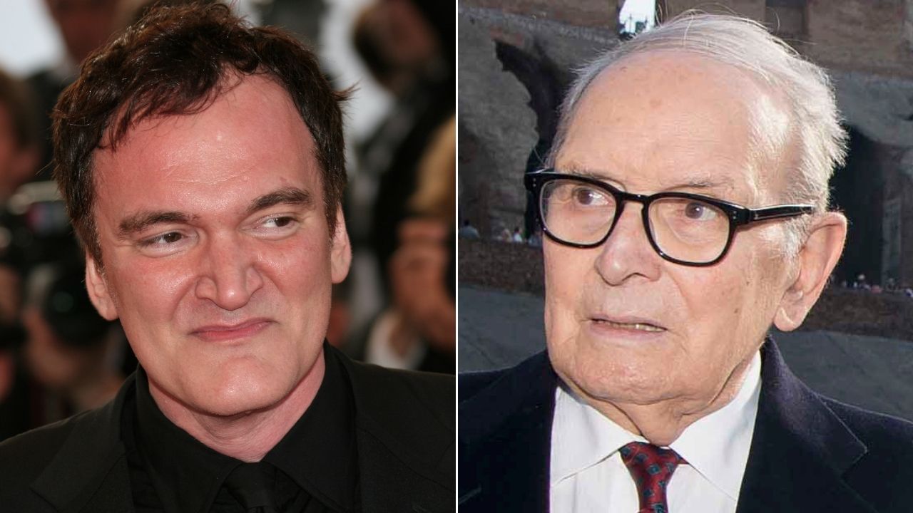 quentin tarantino e ennio morricone