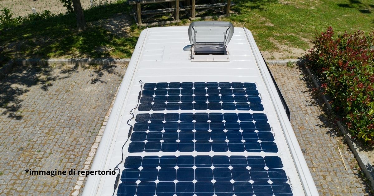 Camper energia solare