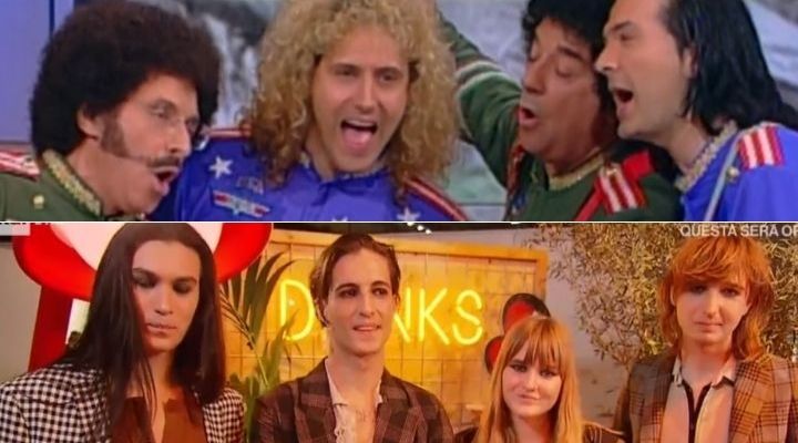 cugini di campagna contro maneskin