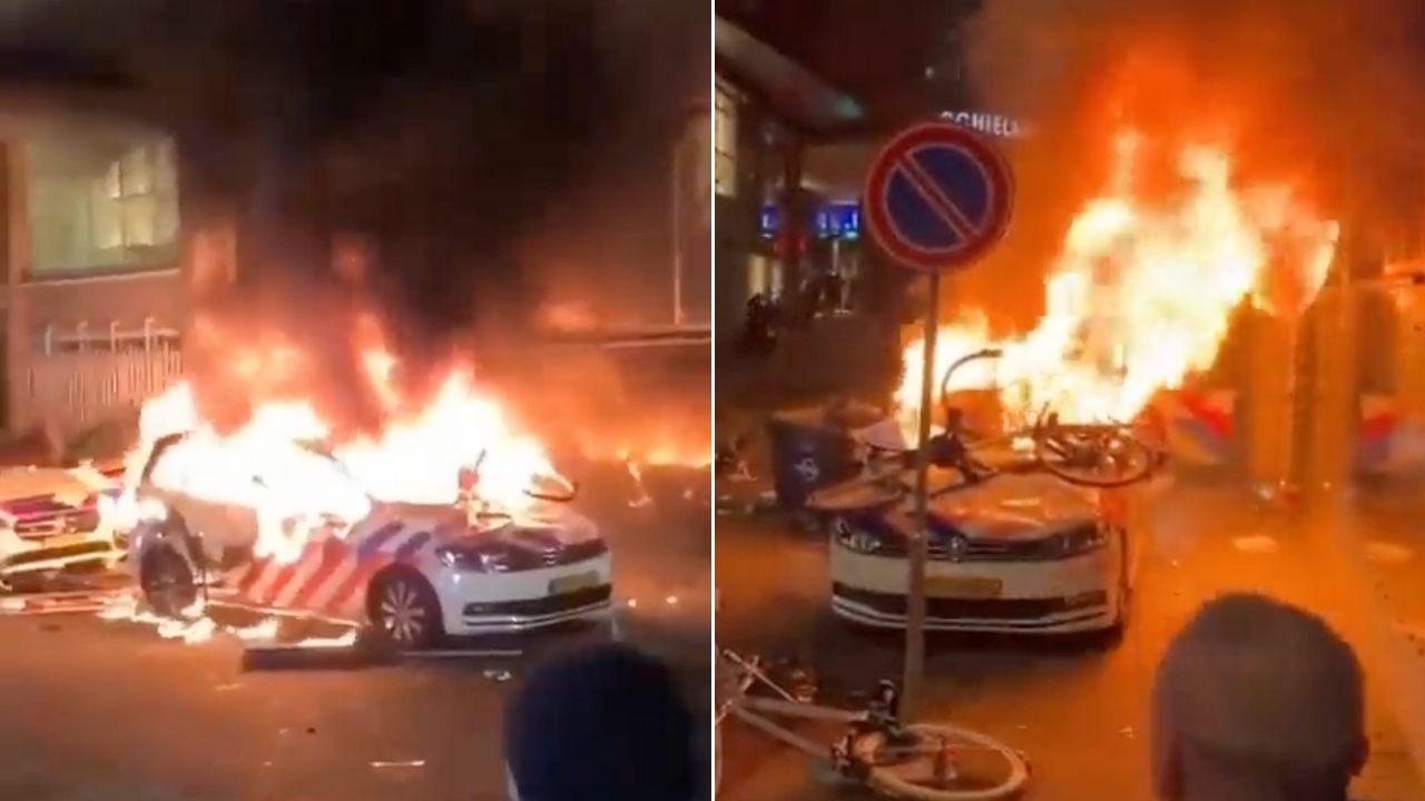 proteste anti lockdown rotterdam