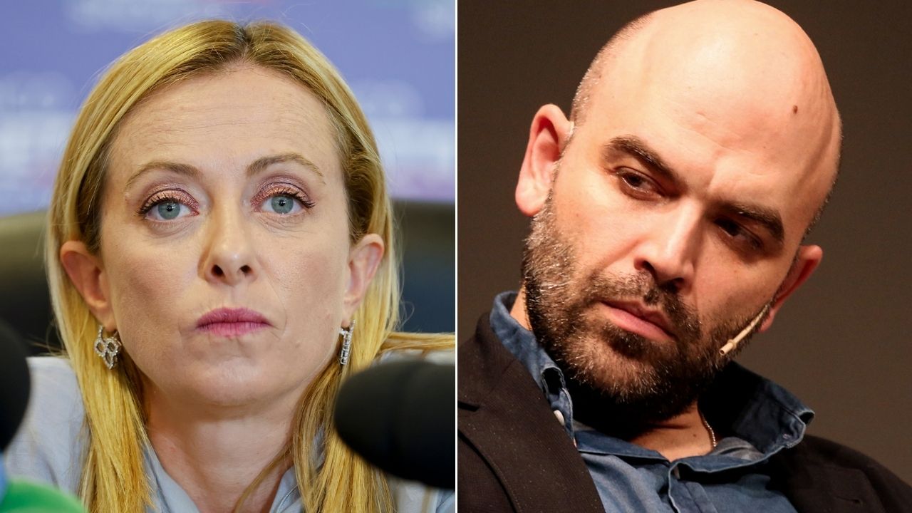 roberto saviano a processo per la querela di giorgia meloni