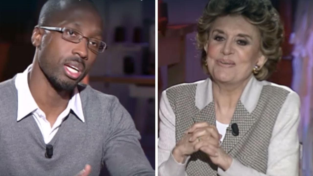 Rudy Guede e Franca Leosini