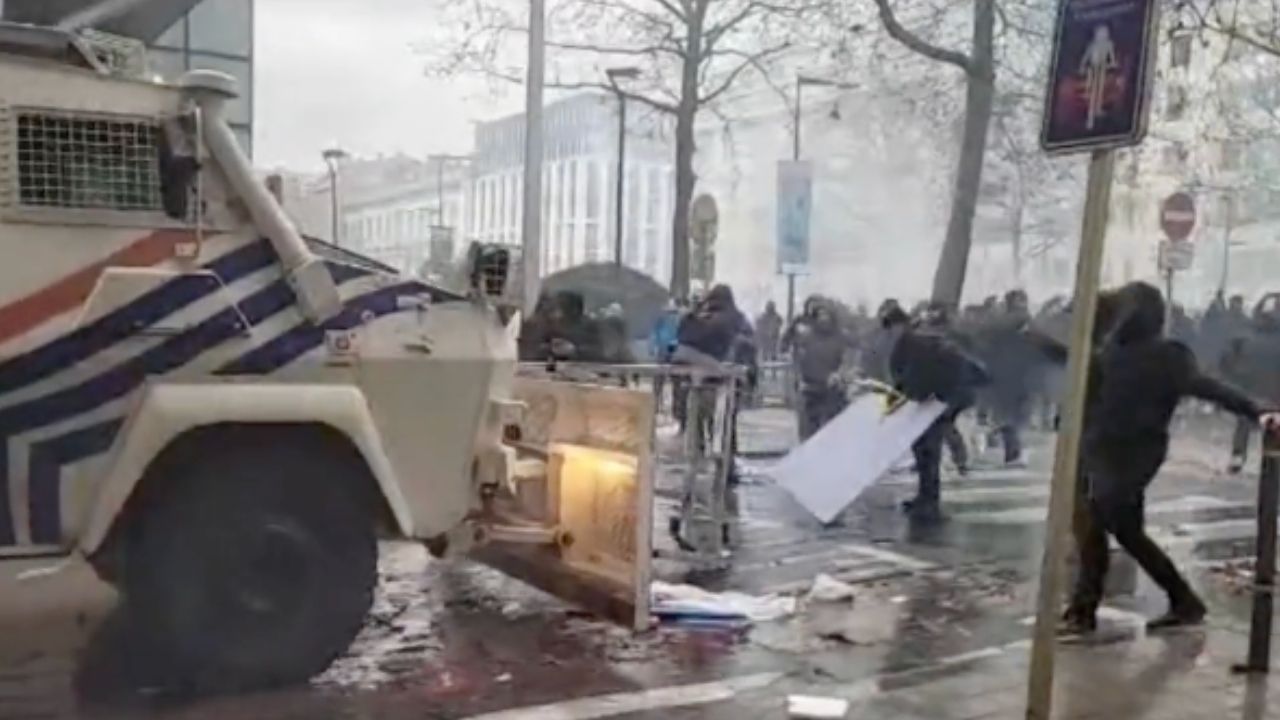 scontri no vax bruxelles