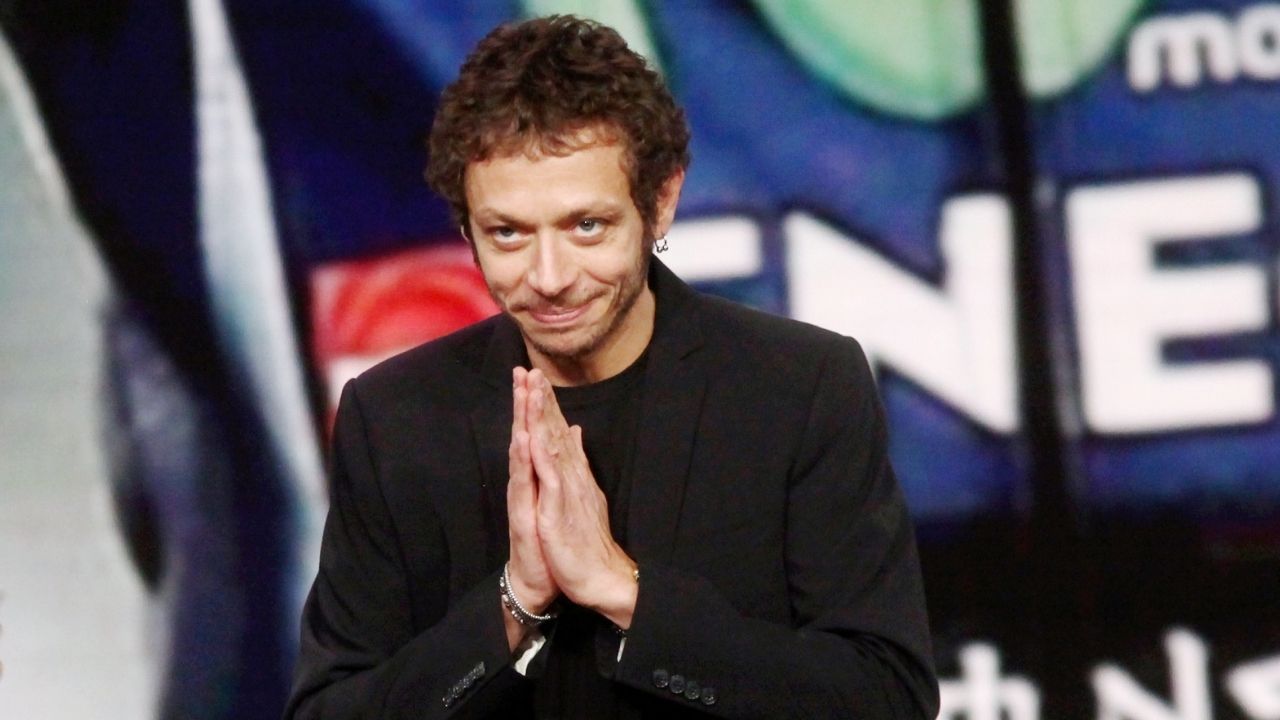 valentino rossi le foto dell'ultima gara