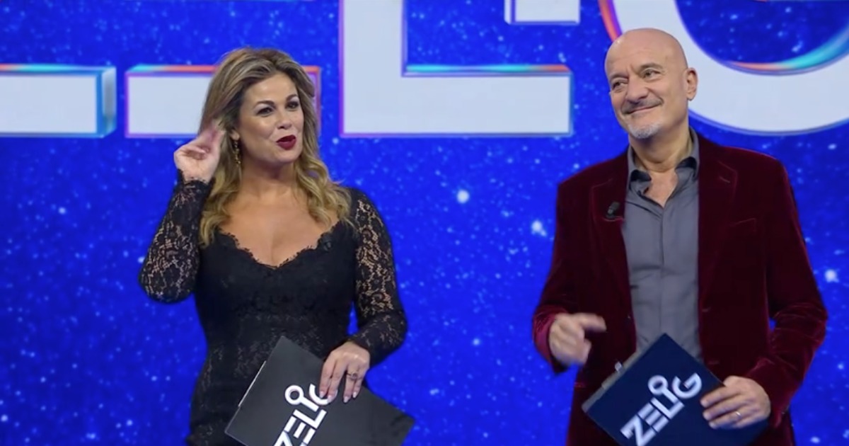 Claudio Bisio e Vanessa Incontrada a zelig