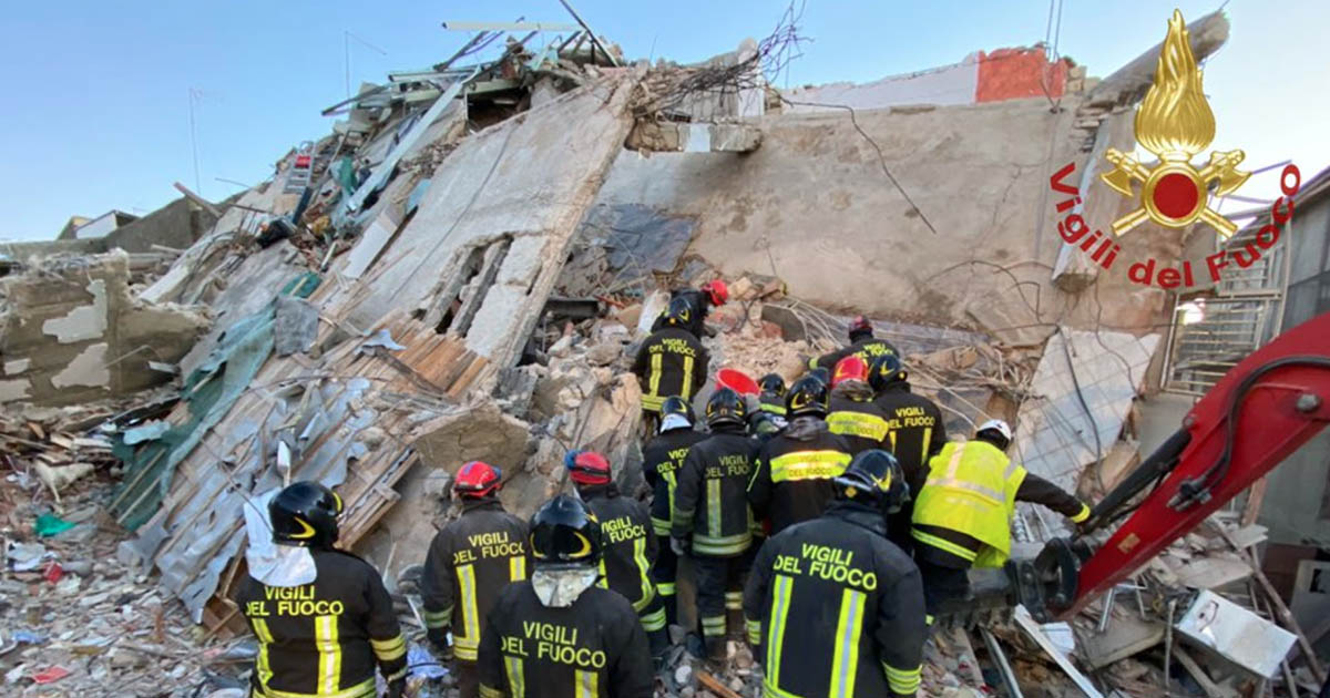 Esplosione Ravanusa, morti sposi e il loro bambino