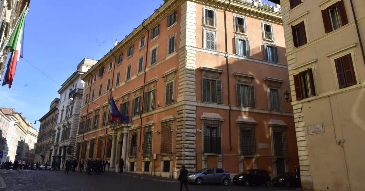 SENATO PALAZZO GIUSTINIANI