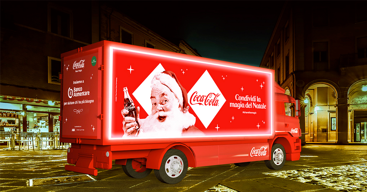 Coca Cola tour natalizio