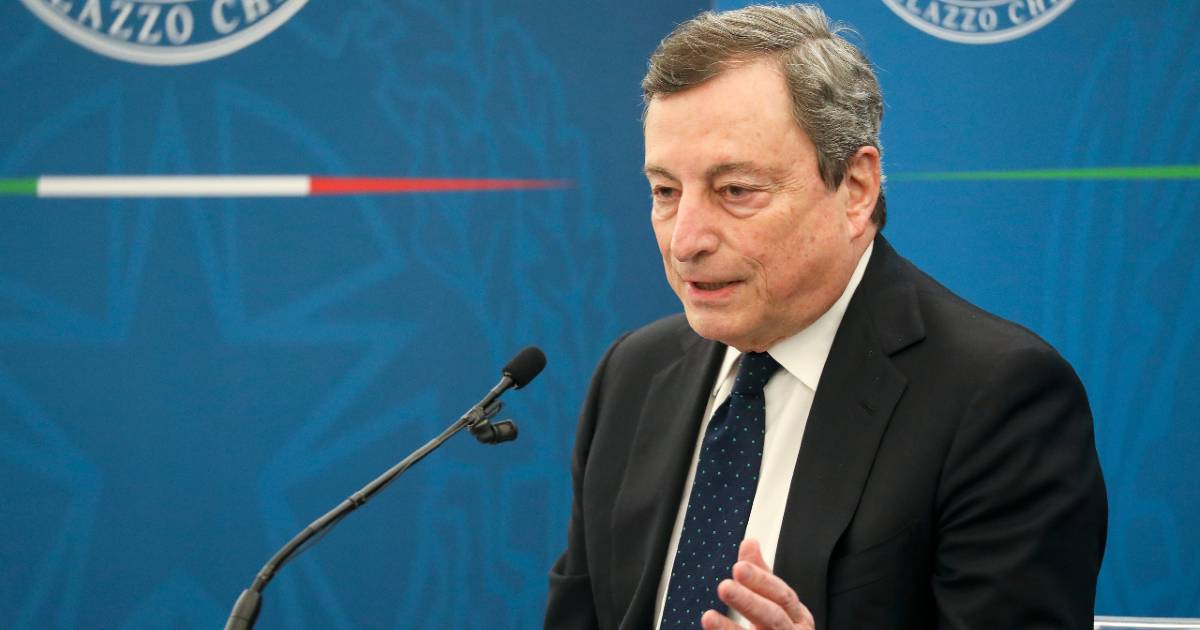 draghi parla del caro bollette
