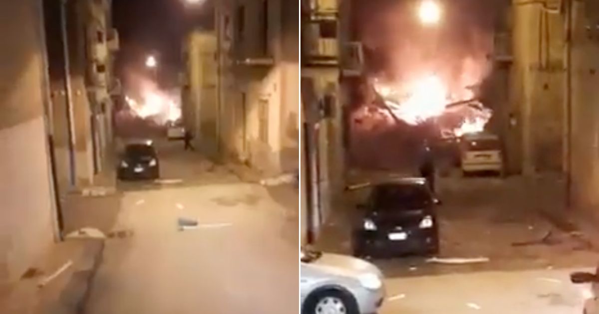 esplosione di una bombola di gas a ravanusa
