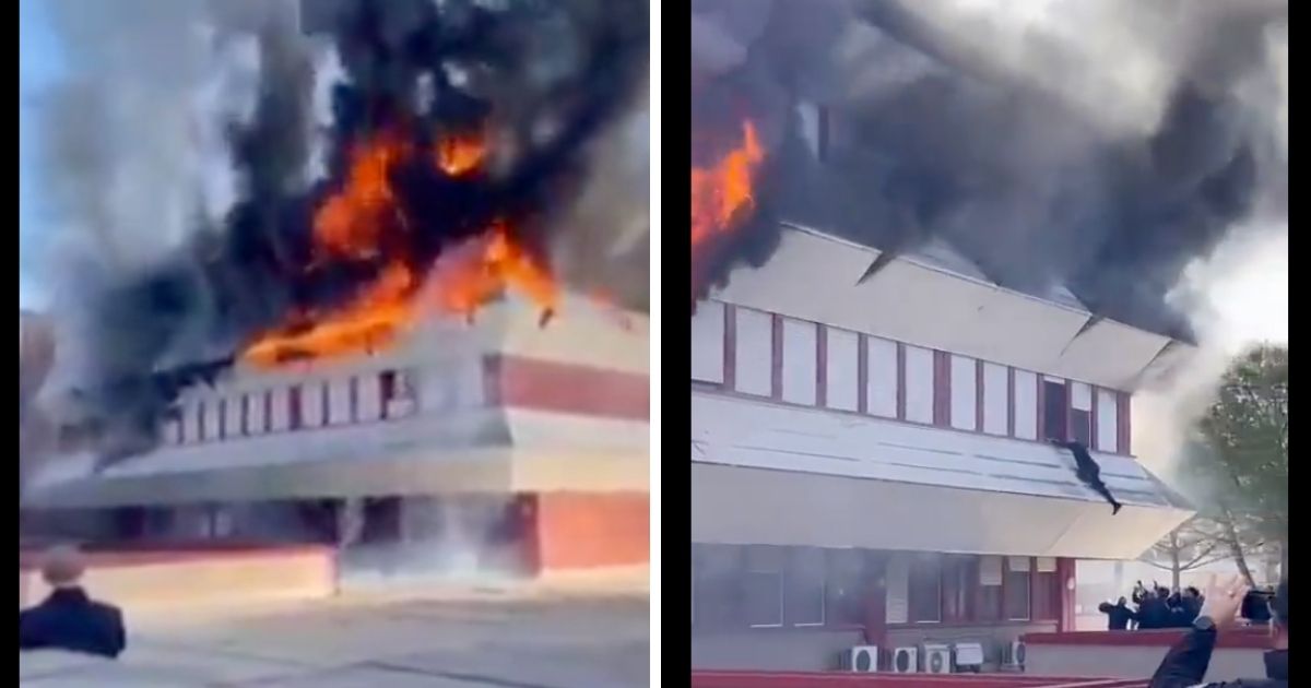 incendio in caserma a roma