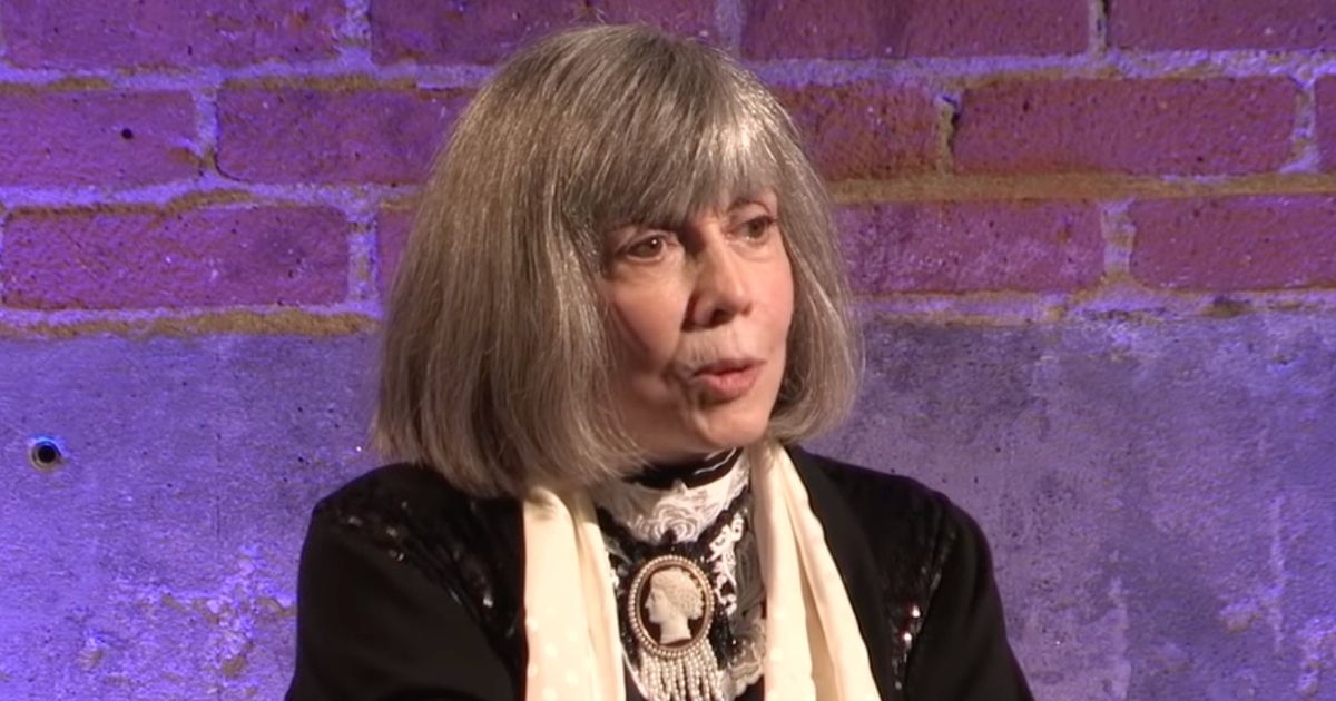 la scrittrice anne rice