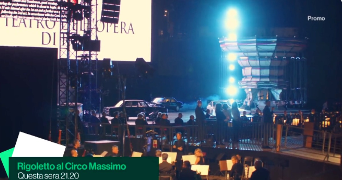 Rigoletto al Circo Massimo: la prima serata di Rai3 dedicata all'opera di Giuseppe Verdi