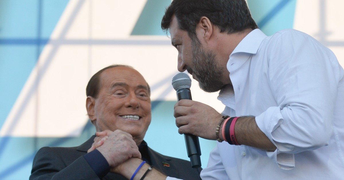 Berlusconi e Salvini