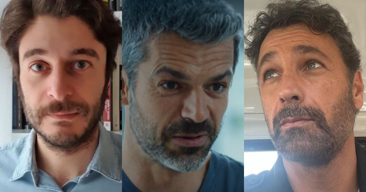 Luca Argentero, Raoul Bova e Lino Guanciale