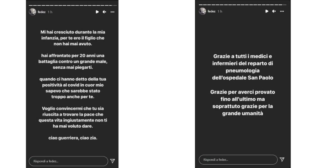 Lutto Fedez