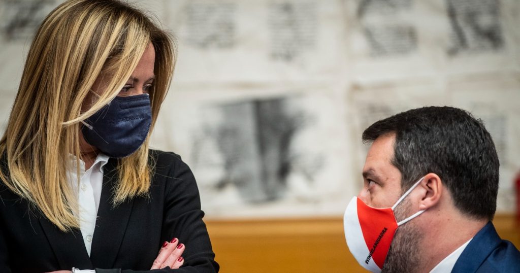 Il Mattarella Bis divide il centro-destra: Giorgia Meloni contro Matteo Salvini - ore 12.20