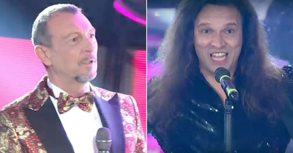 I Cugini di Campagna cantano Zitti e buoni dei Maneskin a L'anno che