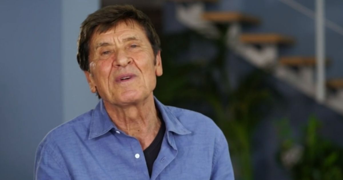 gianni morandi ustione