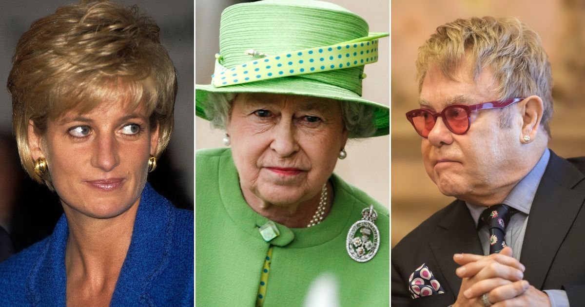 La regina Elisabetta non voleva Elton John ai funerali di Lady Diana: alcuni documenti svelano come è andata