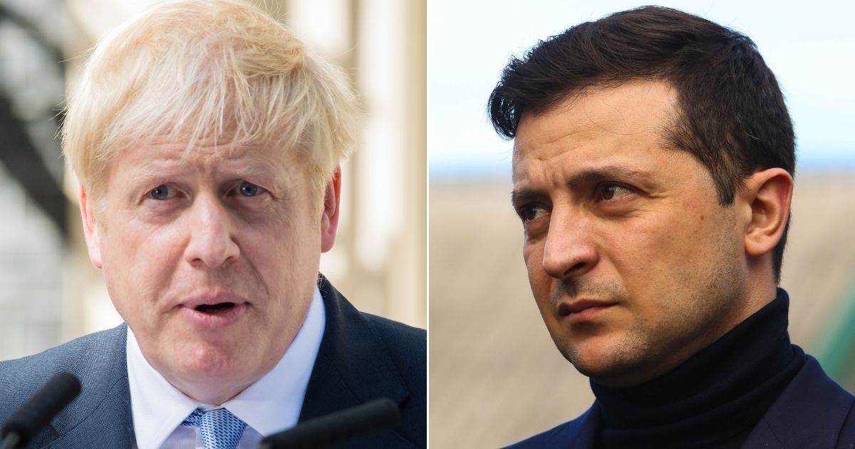 boris johnson zelensky